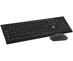 nano rs NanoRS Belaidė klaviatūra ir pelė Combo with Ergonomic Design – RS580 for Smooth and Efficient Use