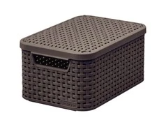 Daiktadėžė CURVER, 6 l, ruda, 29,1×19,8×14,2 cm