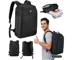 Kuprinė na laptopa NanoRS, 15,6", juoda, 42*28,5*14 , neperšlampamas RS204 B