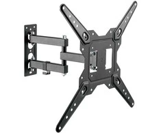 Laikiklis Maclean TV or monitorius mount, universal, max VESA 400x400, 23-55", 30kg, juodas, MC-701N