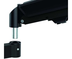 Laikiklis Maclean 2 monitorius mount, gas spring, 17"-32", 2-10kg, juodas, MC-136