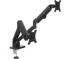 Laikiklis Maclean 2 monitorius mount, gas spring, 17"-32", 2-10kg, juodas, MC-134