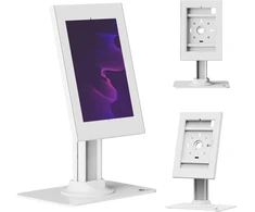 Laikiklis reklamowy do tabletu Maclean, su blokadą. 10.9"-11", iPad Air/ Pro, Samsung Tab A&amp;S Series, 220x323x22mm, MC-959 W