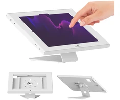 Laikiklis reklamowy do tabletu Maclean, su blokadą. 12.4"-13", iPad Air/ Pro, Samsung Tab S10+/S9+/S8+/S7+, 257x350x22mm, MC-956 W