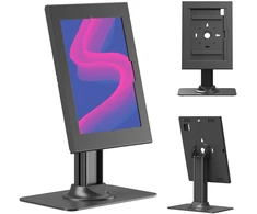 Laikiklis reklamowy do tabletu Maclean, su blokadą. 12.4"-13", iPad Air/ Pro, Samsung Tab S10+/S9+/S8+/S7+, 257x350x22mm, MC-958 B
