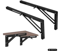Laikiklis składany półki ściennej Maclean, min 350mm, max 700mm, max 50kg, 2 vnt.,MC-196