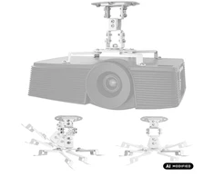 Laikiklis / wieszak sufitowy do projektora Maclean, 54~320mm, do 13,5kg, rotacja 360 stopni MC-200 W