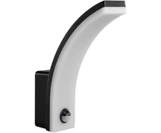 Lampa „Maclean“ LED šviestuvas su judesio jutikliu, PIR judesio jutikliu, juodas, 20 W, IP65, 2000 lm, neutrali balta (4000 K) MCE512 B