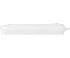 Maclean power strip, 3 socket extension + 3xUSB, 110-240V AC 50/60Hz, 2.1A max 2500W, 1.5m, baltas, MCE394 W