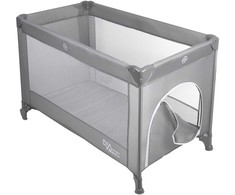 Promedix PR-803 G Kelioninė lovelė Kelioninė lovelė, 125x65x74cm, Ratukai, Apsauginis užvalkalas, Pilka