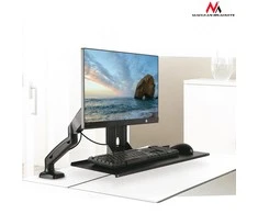 Maclean MC-756 VESA 75x75, 100x100 klaviatūros laikiklis – priedas prie monitoriaus laikiklių