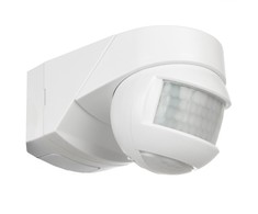 Maclean jutiklis, siena, judesys, prieblanda, 180 ° + 360 °, 2000 W, baltas, MCE295