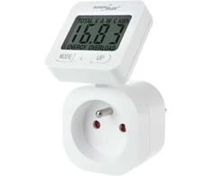 GreenBlue energijos skaitiklis, vatmetras, 16A, maks. 3680W, papildoma atmintis, GB615 E