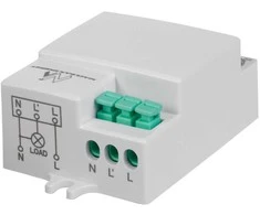 Mikrofalowy „Maclean“ mikrobangų judesio jutiklis, 8 m veikimo nuotolis, maksimali apkrova 1200 W, IP20, 5,8 GHz, MCE316
