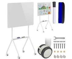 Mobili sausai valoma lenta „Ergo Office“, horizontali, balta, vienpusė, su lentyna, lentos matmenys 1190 x 790 mm, ER-306