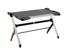 Biurko Žaidimų stalas, juodas, didelis, RGB LED, NanoRS RS150, maks. 50 kg, aukštis 780 mm