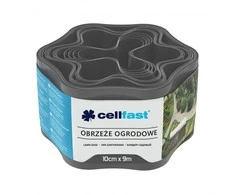 Obrzeże Sodo apvadas 10 cm x 9 m Cellfast grafito spalvos