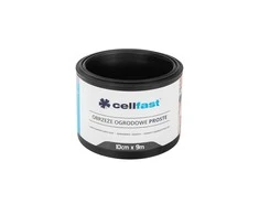 Obrzeże Tiesus sodo apvadas 10 cm x 9 m Cellfast juodas