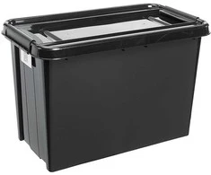 Plastikinė dėžė Pro Box Plast Team 70L juoda