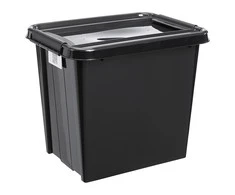 Plastikinė dėžė Pro Box Plast Team 53L juoda