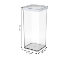 rotho Maisto Indas - LOFT 1.5L Skaidrus/Baltas