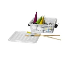 Plastikinė dėžė su fiksuojamu dangčiu Plast Team 1.5L Home Box