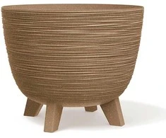 Prosperplast Donica Furu Eco Wood-naturo ECO-FSC mišinio kreditas-DNV-COC-002260 DFUR240W-4665W vazonas, skersmuo 236 mm