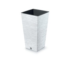 Prosperplast <div class="int_ce_html">FURU SQUARE gėlių vazonas - baltas</div>