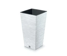 Prosperplast <div class="int_ce_html">FURU SQUARE gėlių vazonas - baltas</div>