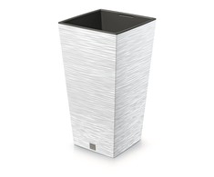 Prosperplast vazonas FURU kvadratinis DFSH240 - balta