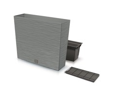 Vazonas FURU TOWER su įdėklu 44/12 L 580x180x498 mm betono sp. Prosperplast