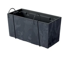 Prosperplast <div class="int_ce_html">Gėlių vazonas su kabliukais Urbi Case Beton Effect DUC400EW antracitas</div>