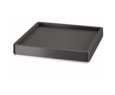 „Prosperplast“ mobili lėkštutė, 36,6 cm, kvadratinė, IPRS370-S433