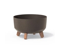 Prosperplast Gėlių vazonas Gracia Low Eco Wood DGRL300LW ekologiška kava