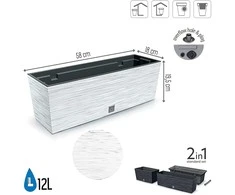 Prosperplast Skrzynka FURU DĖKLAS DFC600 - baltas