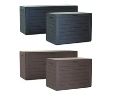 „Prosperplast“ sodo dėžė „WoodeBox“ 280 l – antracitas Sourcing