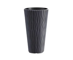 Vazonas Prosperplast DPSP400 S433, plastikinis, Ø 390 mm, antracitas
