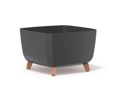 Prosperplast Kvadratinis vazonas su kojelėmis 27cm