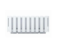 Gėlių vazonas Prosperplast Boardee Fencycase DDEF400-S449, baltas