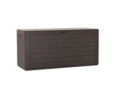 „Prosperplast WoodeBox“ sodo dėžė 280 l - umbra Woodebox