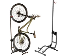 Rowerowy stojak podłogowy Maclean,wolnostojący, poziomy / vertikalus, do przechowywania, stal, max. obciążenie 35kg, MC-170
