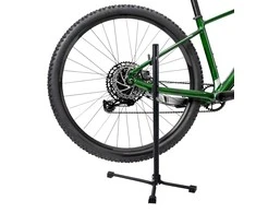 „Maclean Bicycle Service“ prie grindų tvirtinimo plieno reguliuojamo aukščio 20 kg MTB dviračių ratai iki 27,5 colio