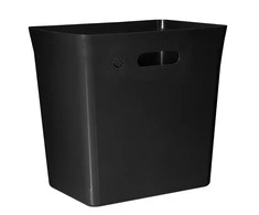 Šiukšliadėžė Avedore Plast Team 20L/33x34x24.6cm juoda