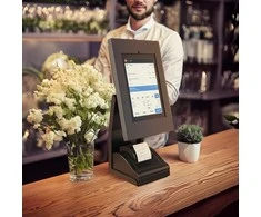 Laikiklis Stojak POS na tablet i drukarkę Maclean, 1kg max, kompatybilny su tabletami iPad oraz Samsung, MC-336