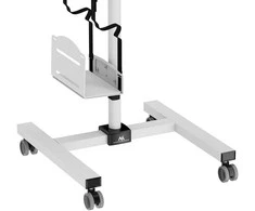 Maclean profesionalus nešiojamojo kompiuterio stovas, mobilioji kompiuterio darbo vieta ant ratų, maks. 17"-32", maks. 20 kg, MC-793