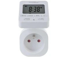GreenBlue GB605 E Interruptor Horario Digital - Temporizador - Programador, Carga máx. 16A, IP20