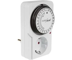 Włącznik Laiko jungiklis - „GreenBlue“ mechaninis laikmatis, 48 ​​programos, maks. apkrova 16A, IP20, GB360 F
