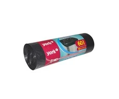 Tvirti šiukšlių maišai 60L 10vnt York