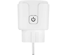 Zdalnie sterowane gniazdko WiFi GreenBlue, Android/iOS/Alexa/Google Home, timer, watomierz, max 16A/3840W, GB735 W