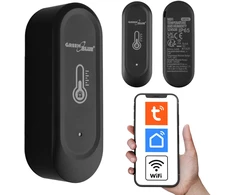 Zewnętrzny czujnik termperatury i wilgotności WiFi GreenBlue, Android/iOS, 3.0V DC, LR03x2, IP65, GB741
